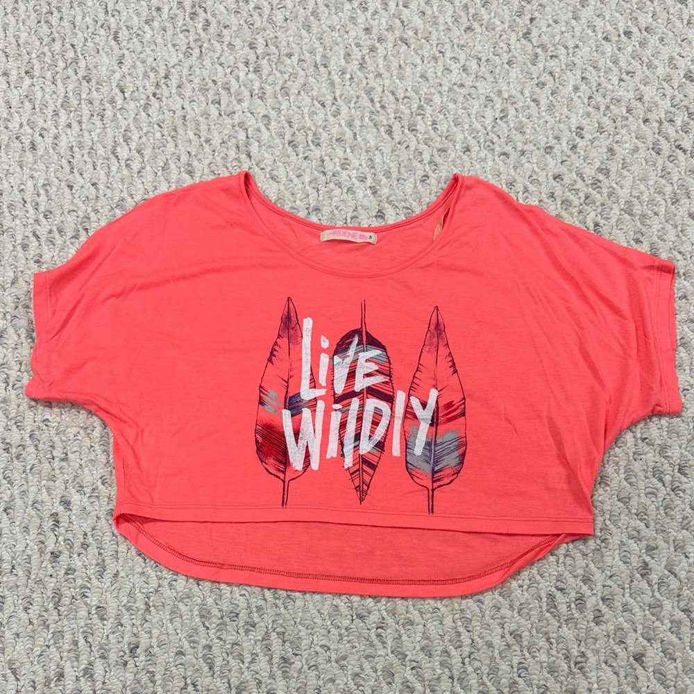 Ardene Vibrant Coral Top